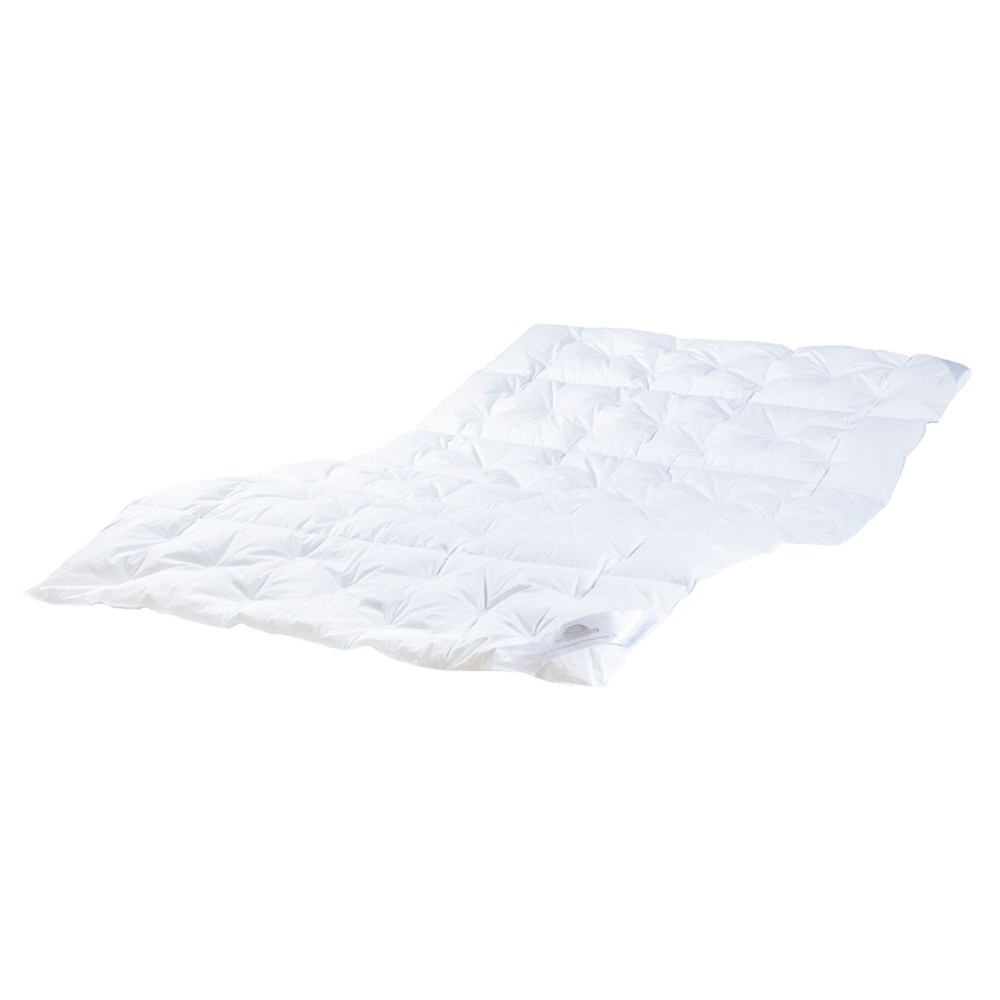 Daunendecke JADE light