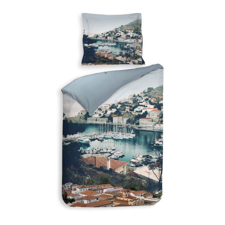 Heckett & Lane Mako-Satin Bettwäsche Nada Fb.: Multi