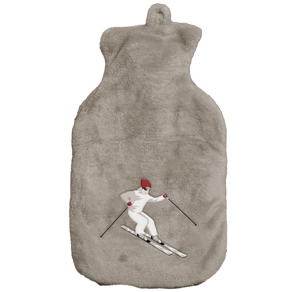 Galtex Wäremeflasche "Skifahrer" - Fb. Tortora