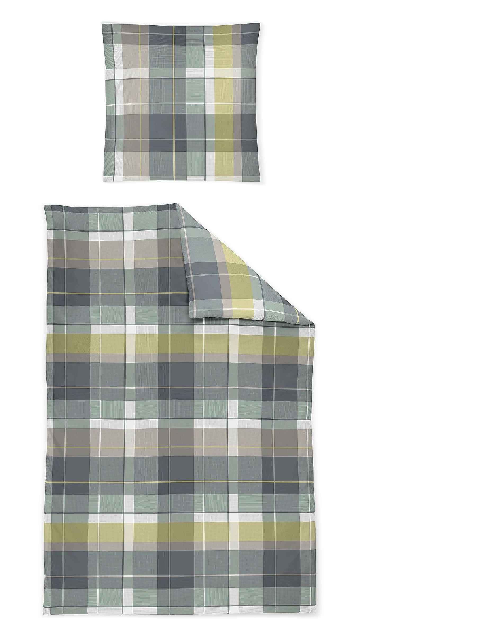 Irisette Satin-Bettwäsche Alfredo 8377, Fb. Jade