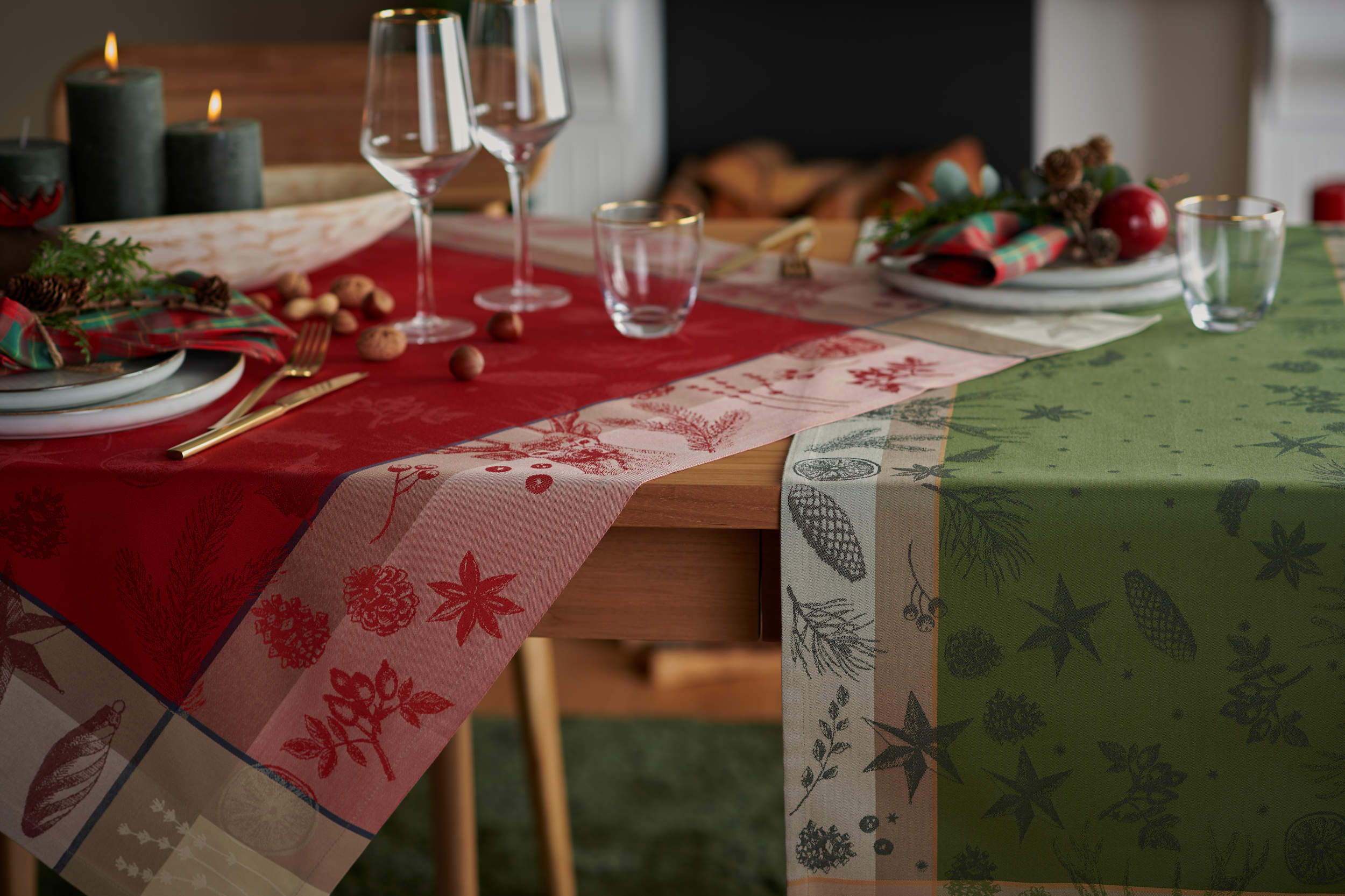 Sander Serviette Roi - Fb. Grün