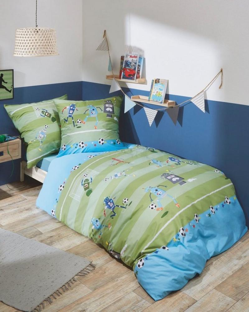 kaeppel Renforce Kinderbettwäsche 485 Robo Football