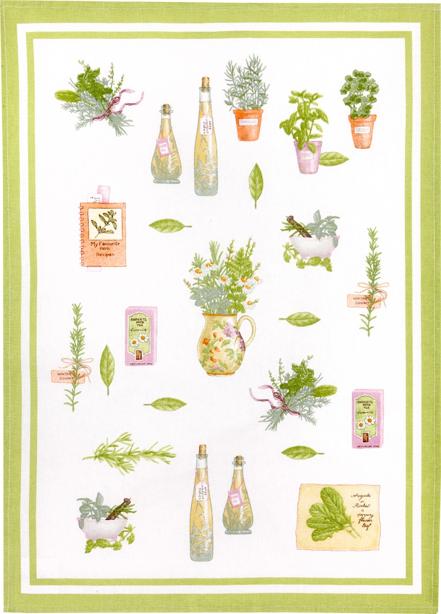 Kracht Küchentuch "Kräutergarten"