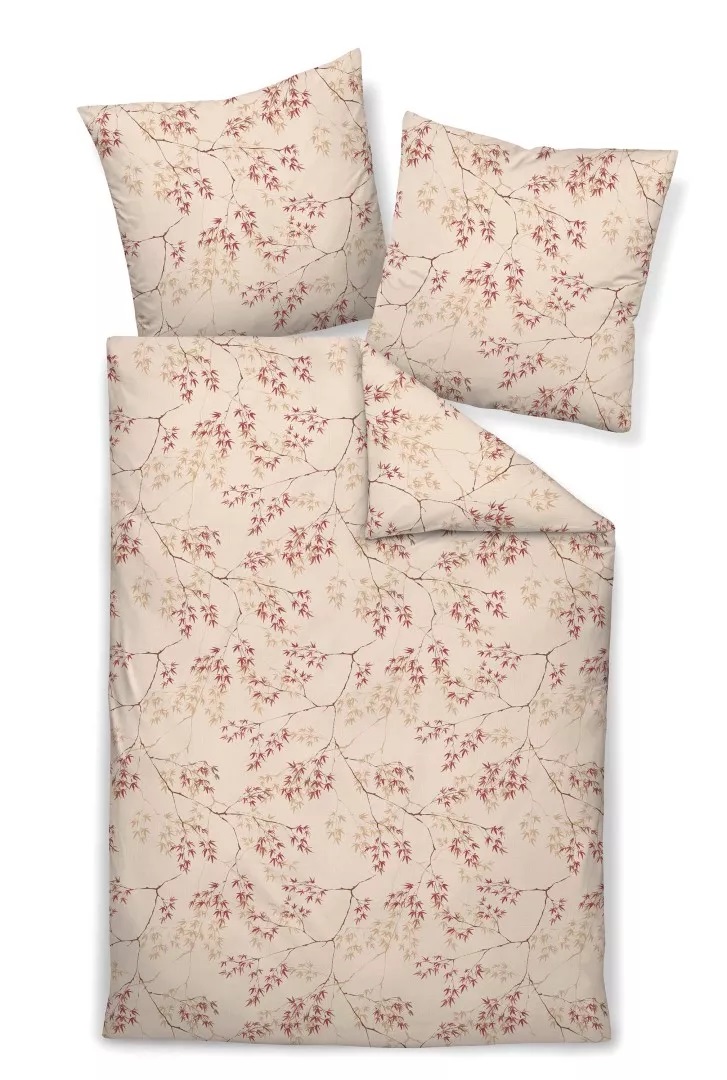 Janine Inlerlock-Jersey-Bettwäsche Carmen S 55077, Fb. 07 naturell siena