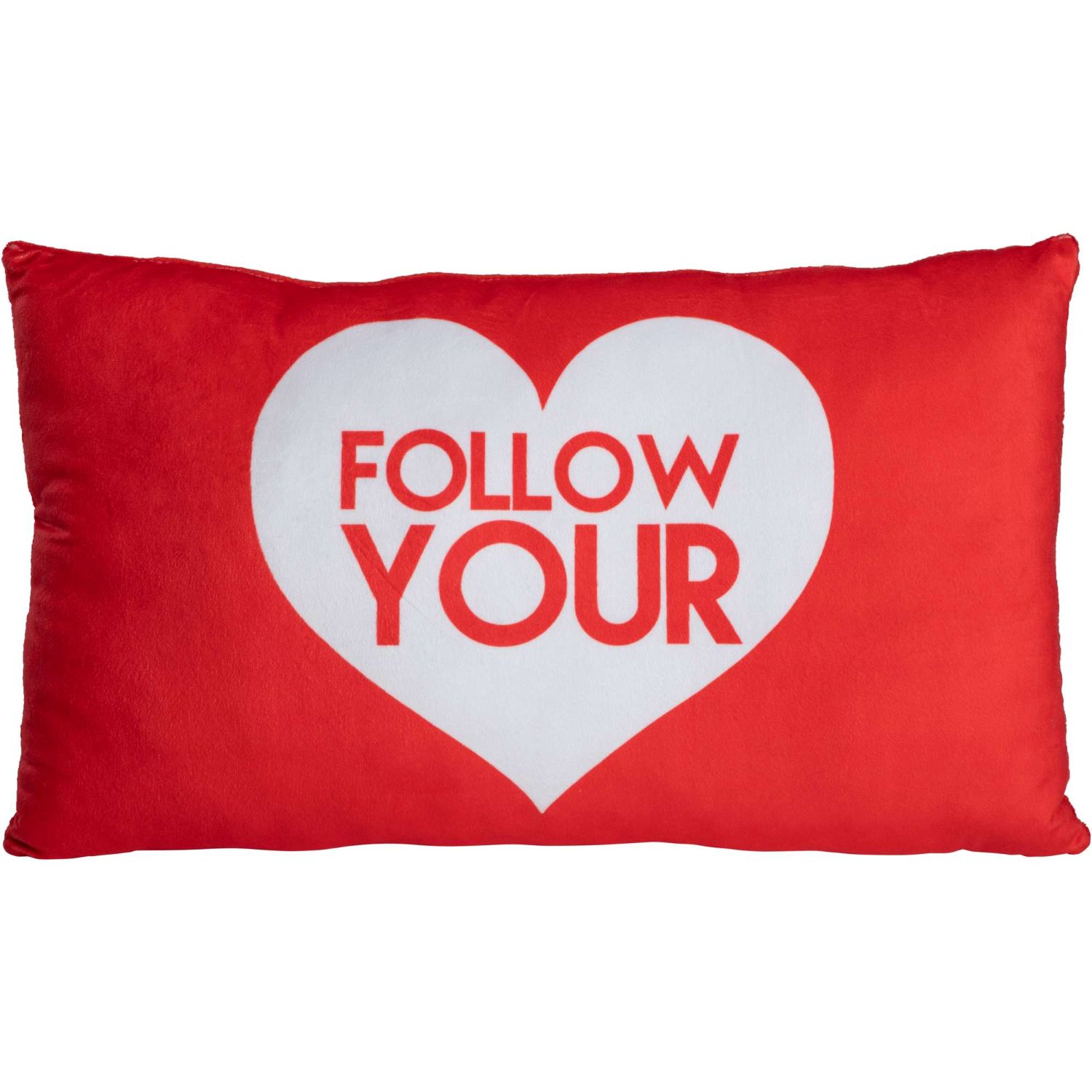 Stuco Sprüche Dekokissen "Follow your heart"