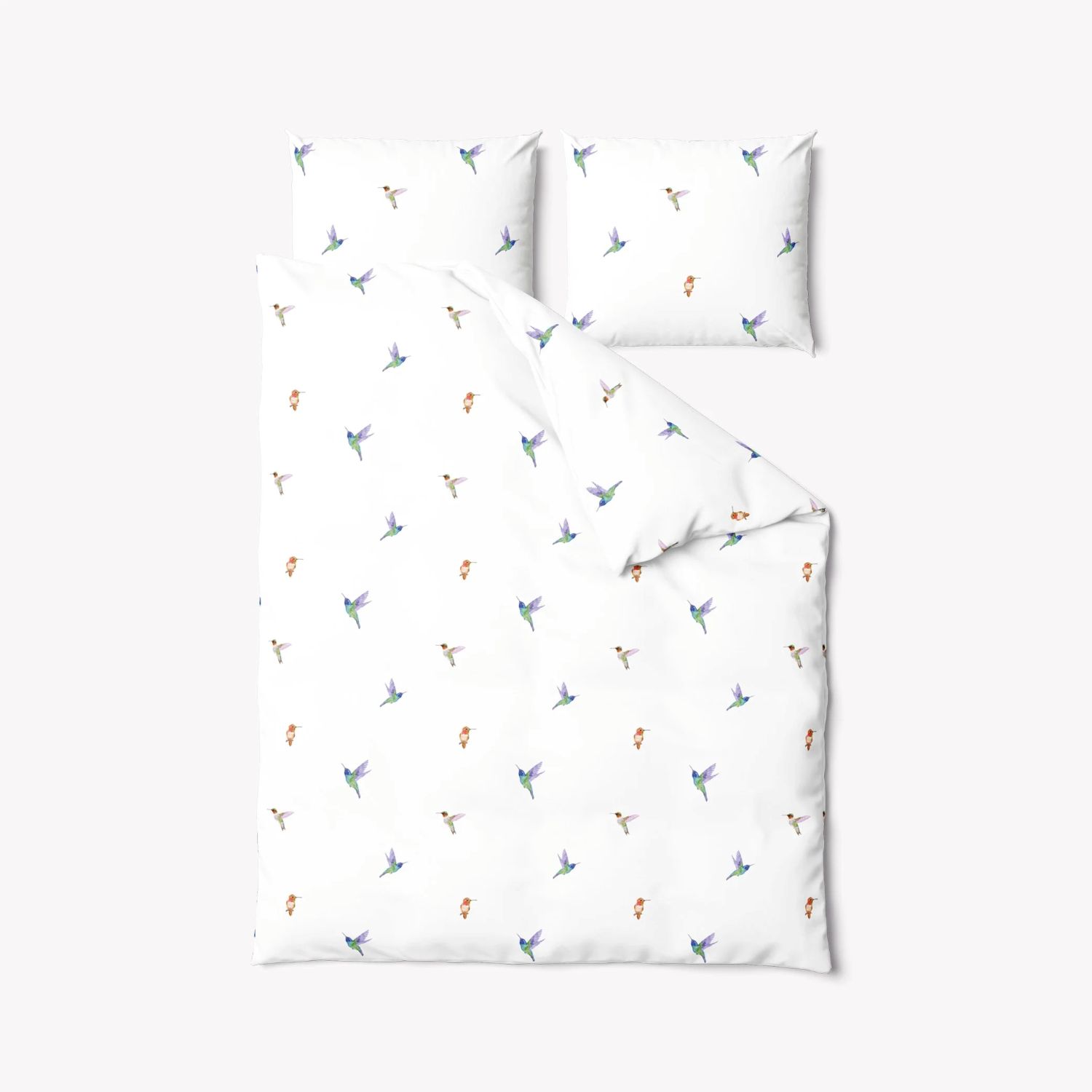 Momm Exclusive Satin Bettwäsche Gioia Kolibri