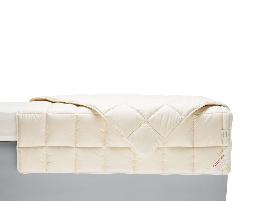 Cotonea Bio-Baumwolldecke Bianca
