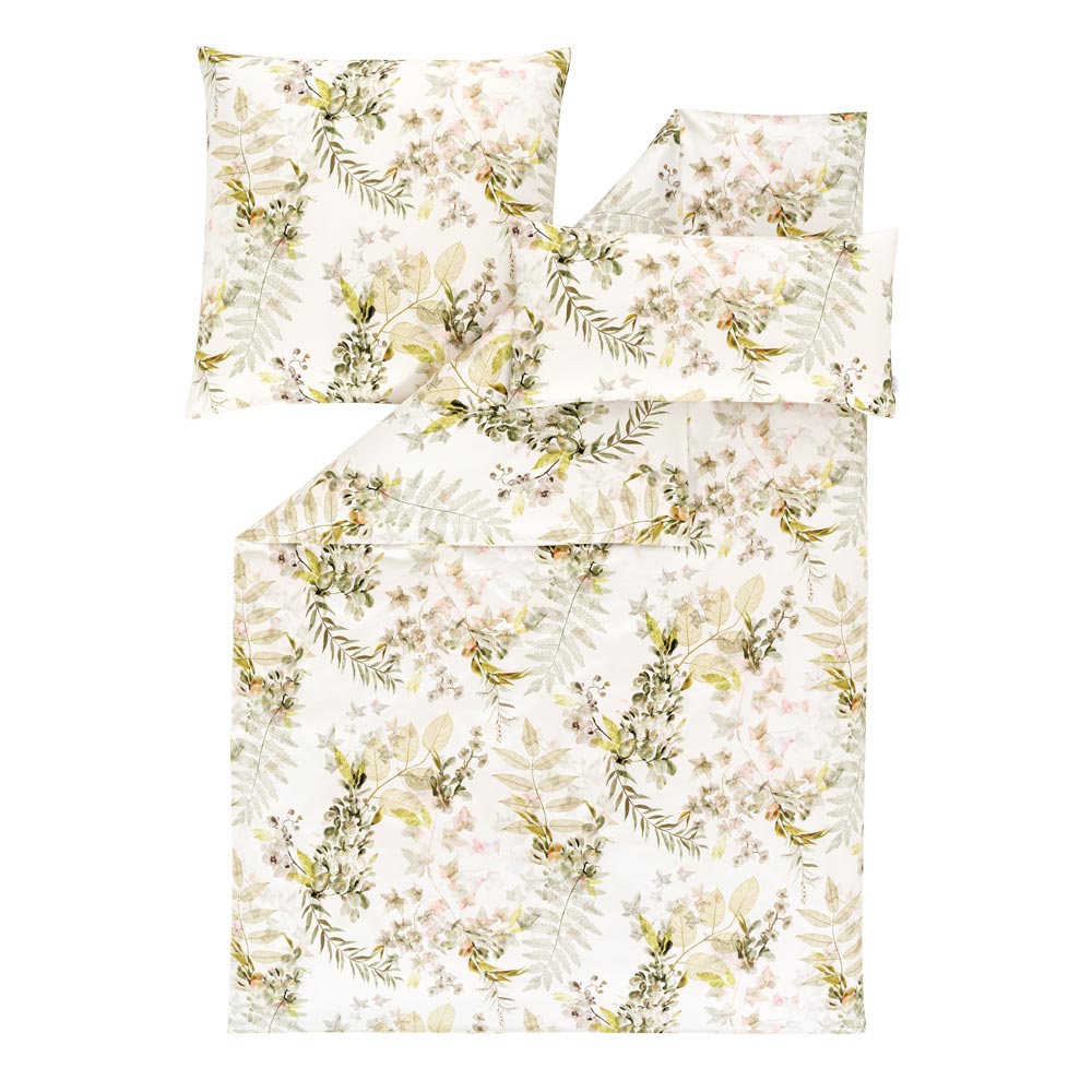 Estella Mako-Satin Bettwäsche Evia 7498 Fb. 550 reseda