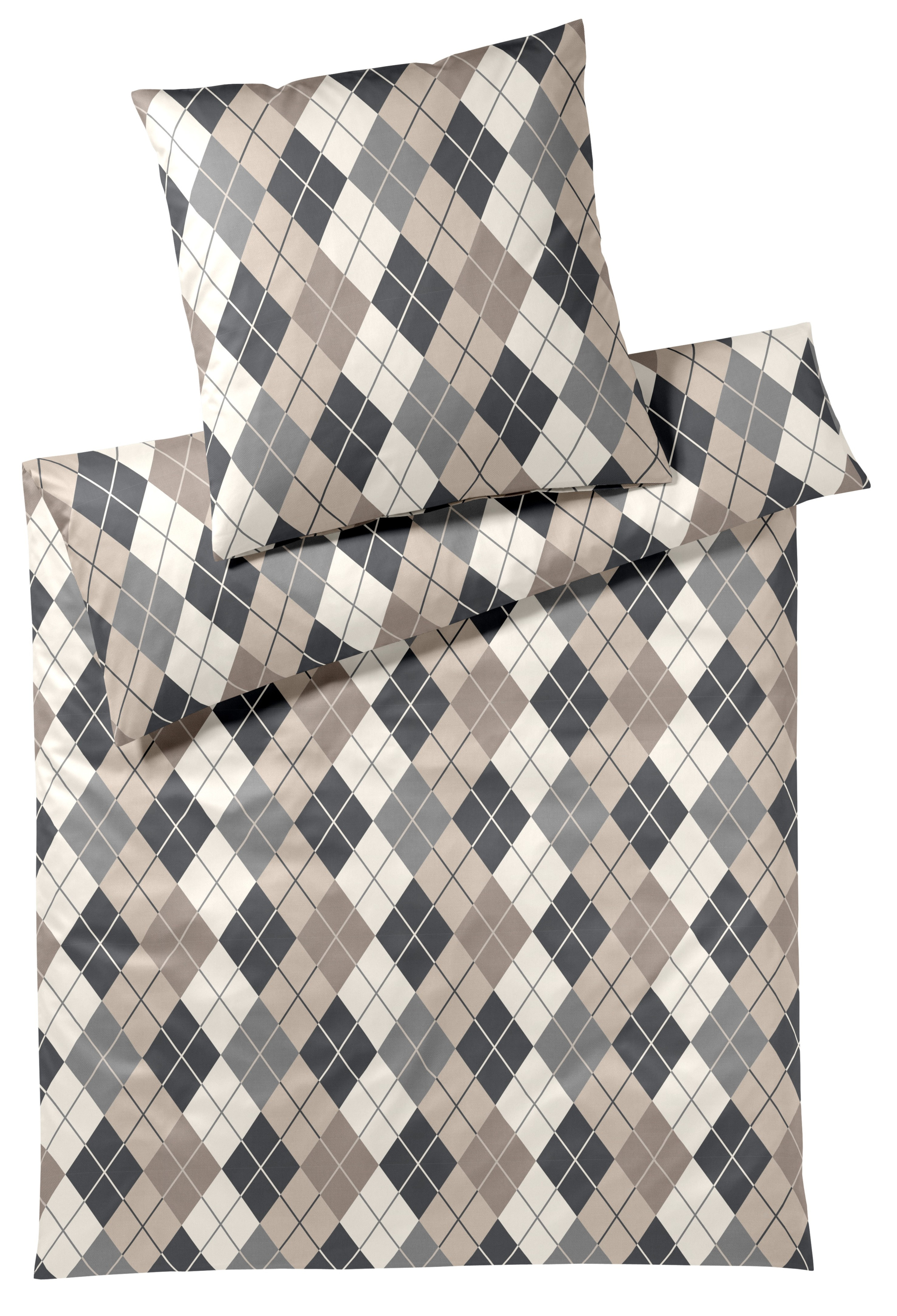 Joop! Bettwäsche Soft Pattern 45002 - Fb.07 Stone