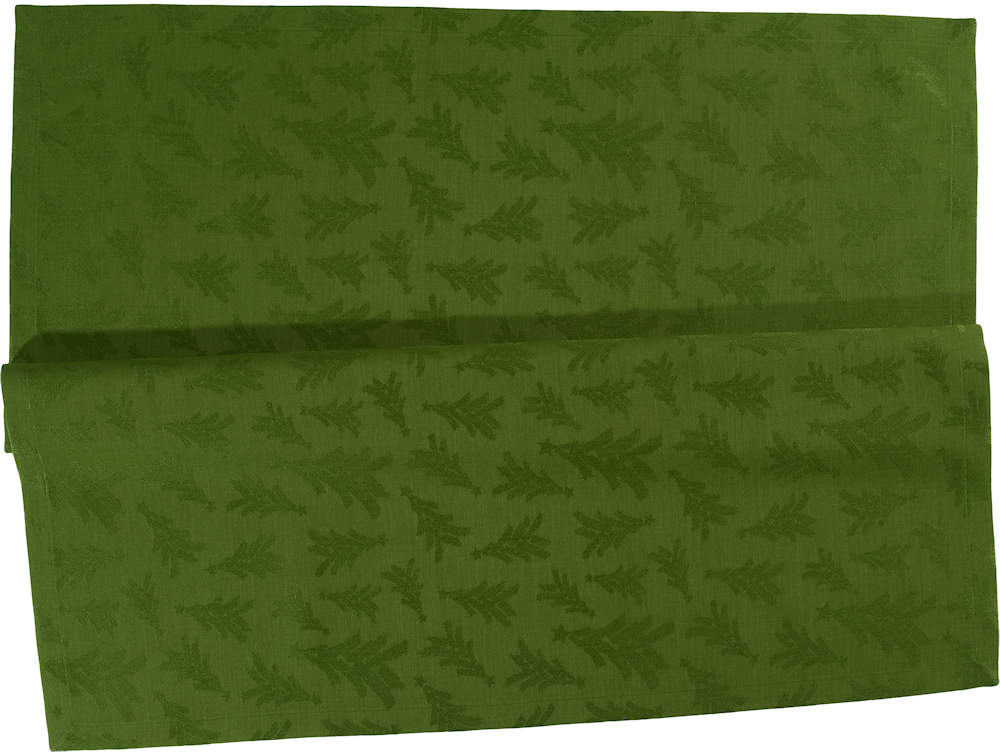 Sander Tischdecke Dancing Tree - Fb. Vineyard Grün