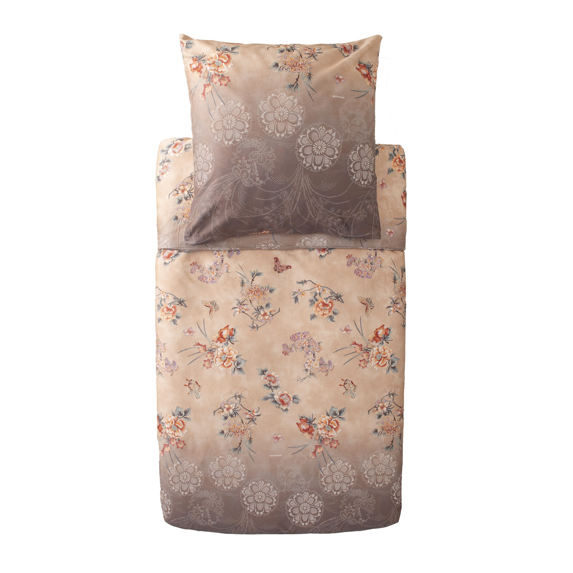 Bassetti Satin Bettwäsche Esperidi 41, Fb. 41 beige