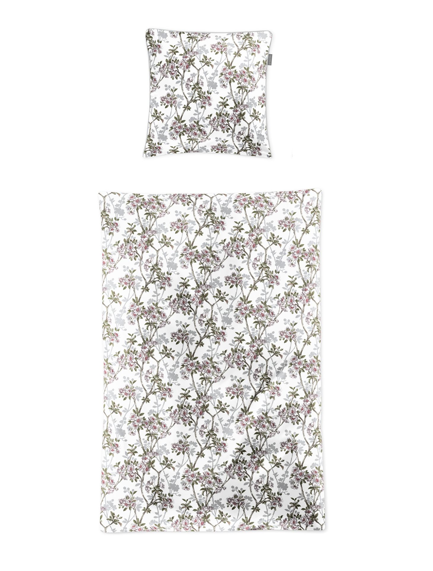 Irisette Mako-Satin Bettwäsche Tokio 8537 - Fb. 10 weiß