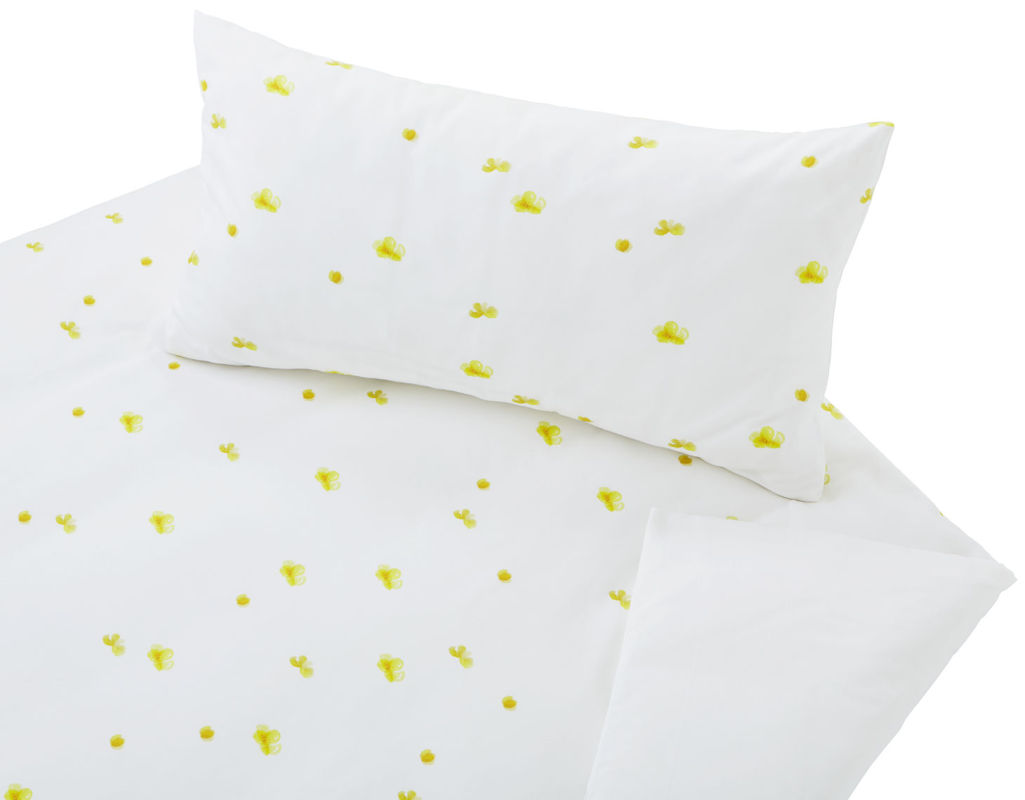 Cotonea Bio-Satin Bettwäsche Butterblume