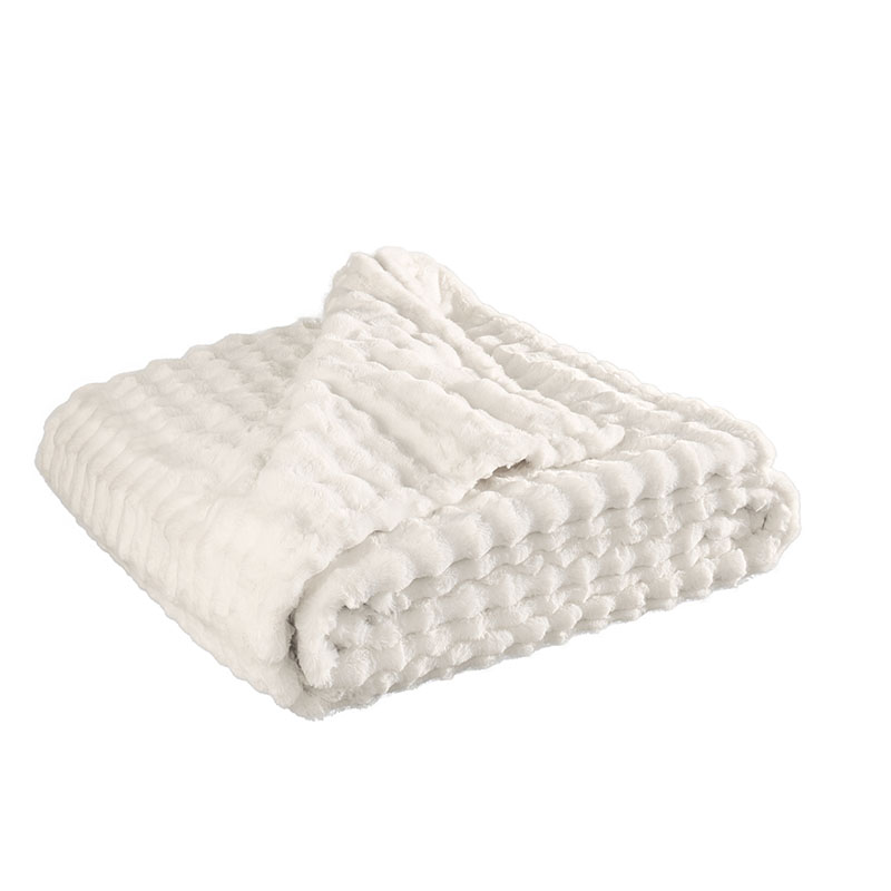 BR Wohndecke Supersoft 2458 - 150x200cm - Fb. elfenbein