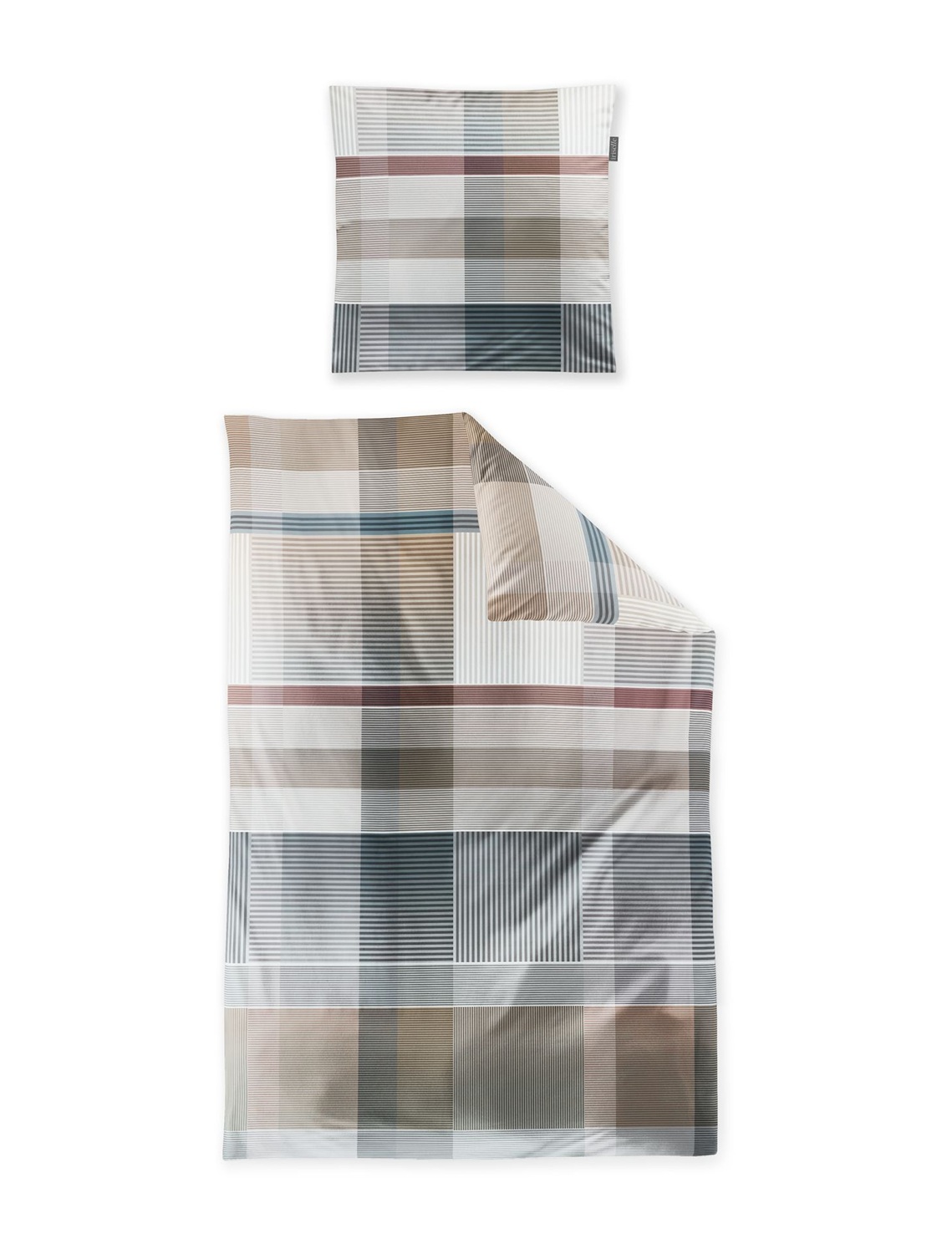 Irisette Mako-Satin Bettwäsche Wave 8891 - Fb. 90 Multi