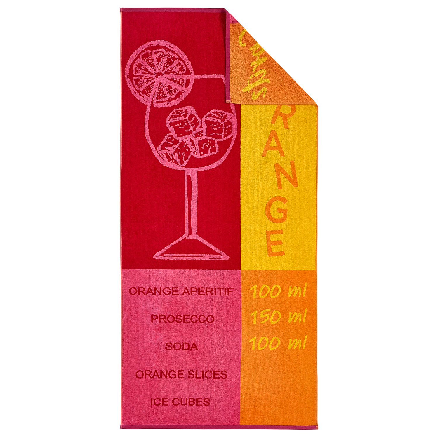 Dyckhoff Strandtuch Aperitif - 80x180cm