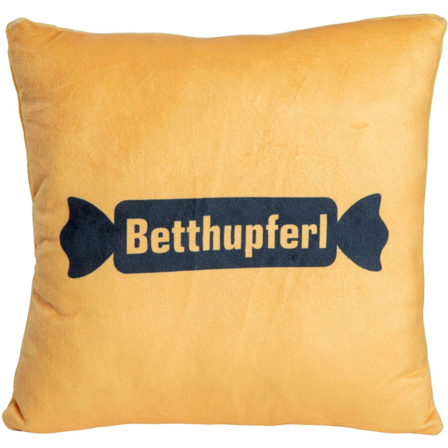 Stuco Sprüche Dekokissen "Betthupfer"