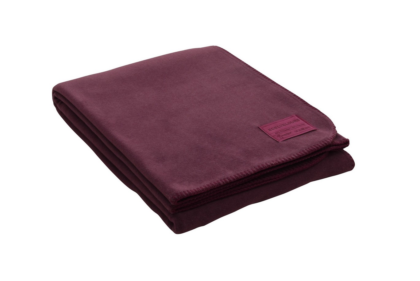 Eskitex Wohndecke Edelvelours - Fb. Hagebutte - 150x200cm