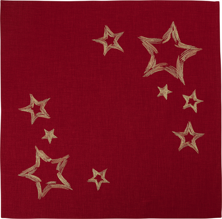 Sander Tischdecke Stoke - Fb. Burgundy