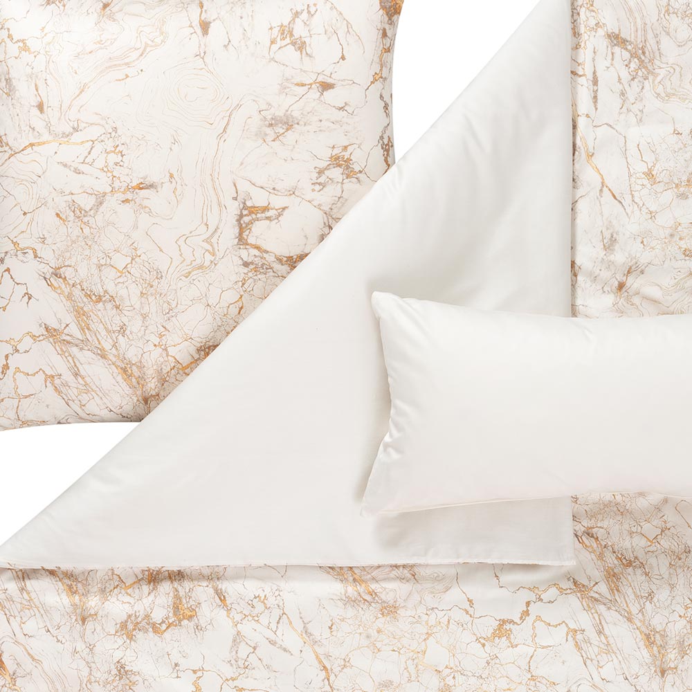 Estella Mako Satin Bettwäsche Raphael 7259 - Fb. 820 Silber