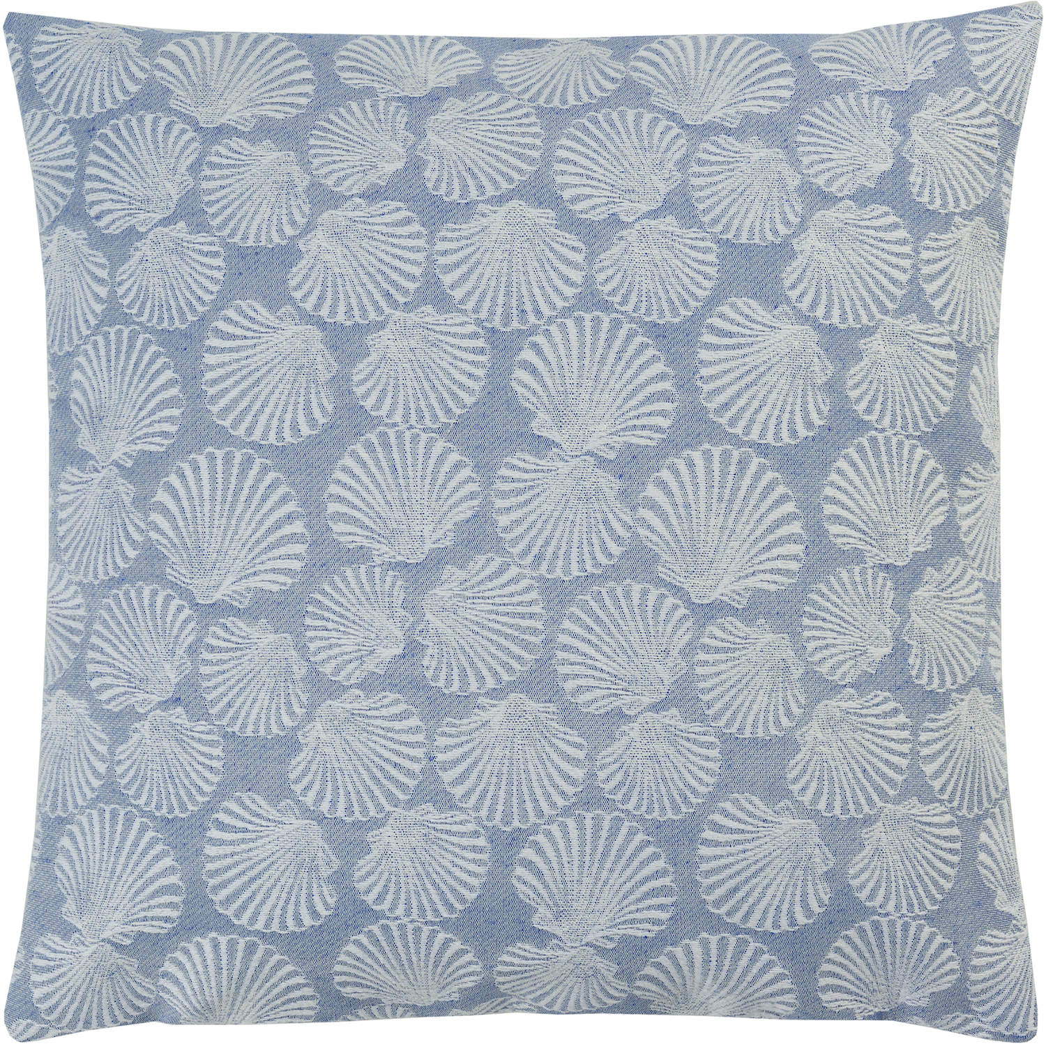 Sander Kissenhülle Shells eckig Fb: 10 mittelblau