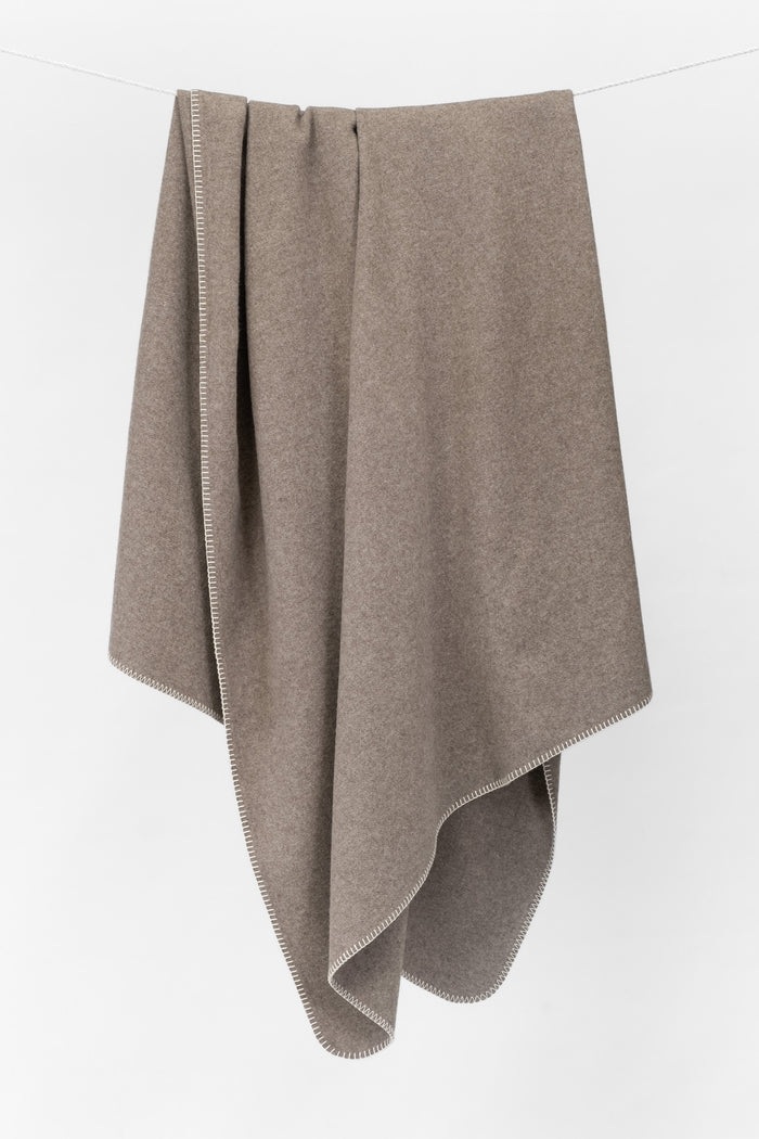 Coastland Wolldecke EasyPureWide - Fb. wattgrau - 140x200cm