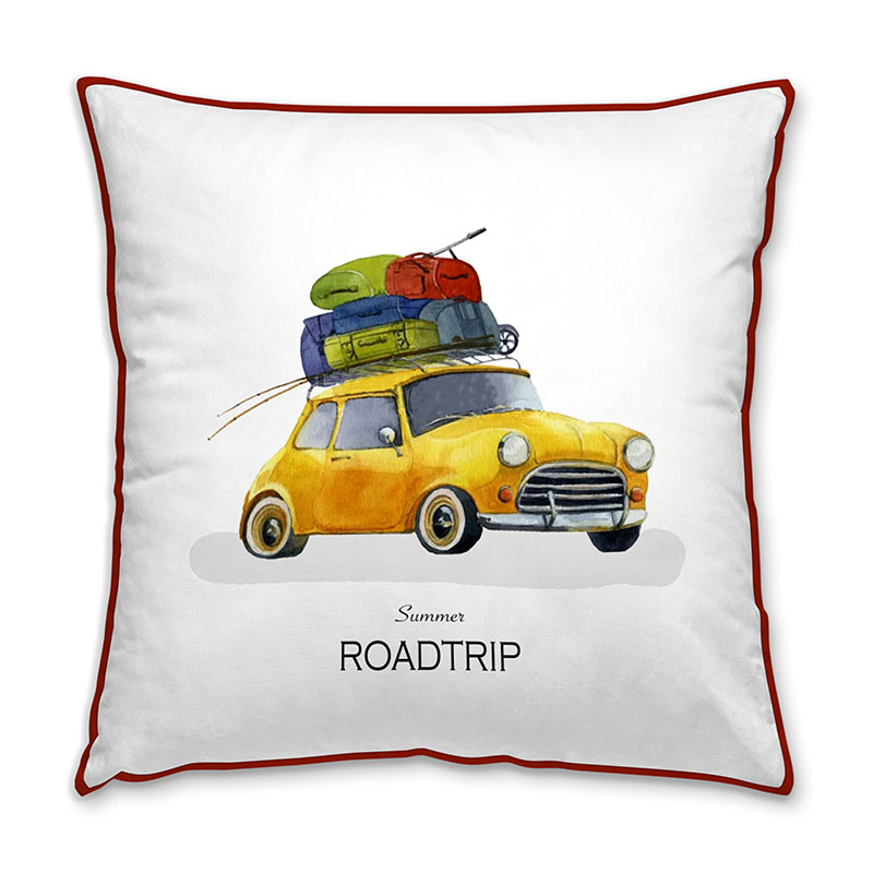 Dekokissen "Roadtrip" - 45x45cm