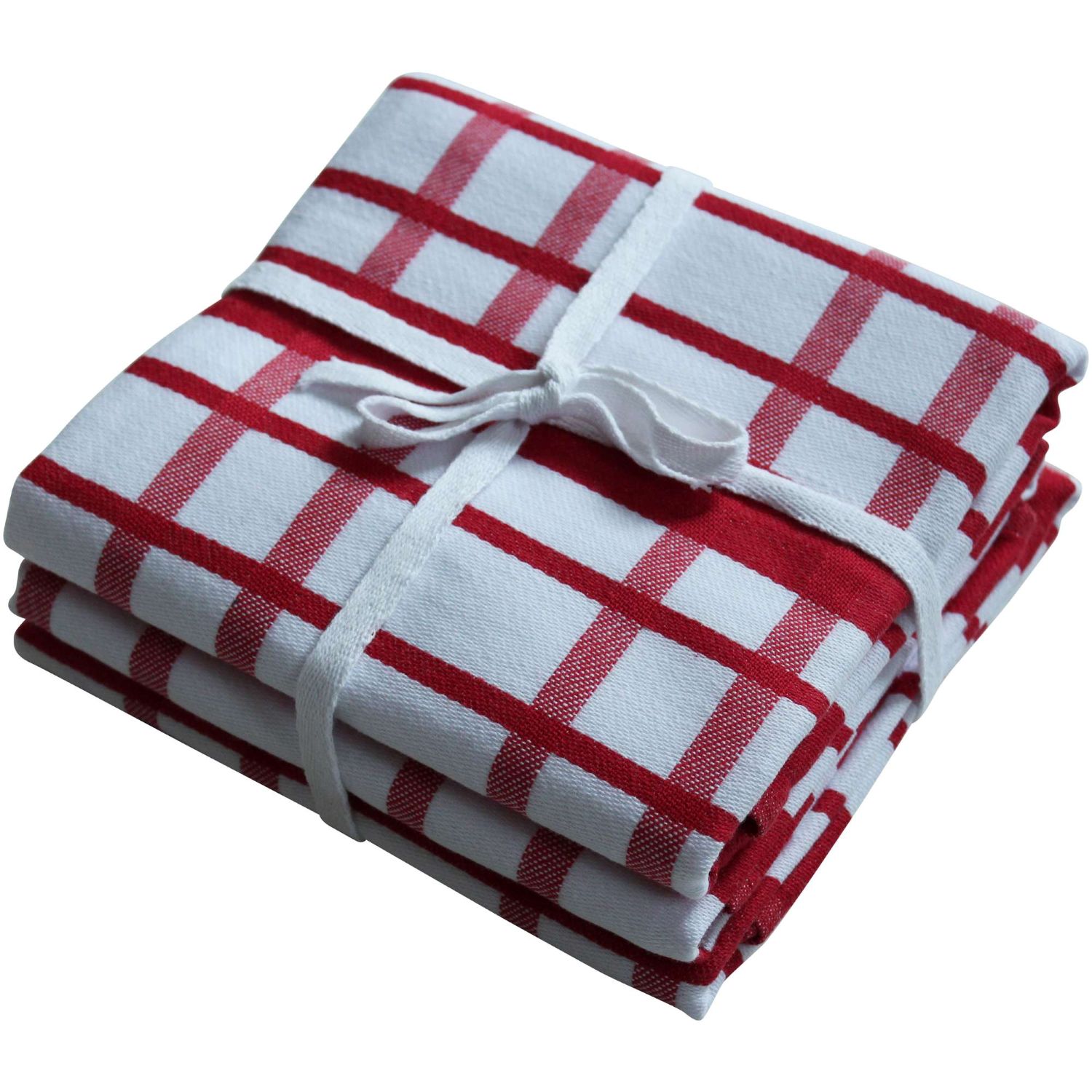 Stuco Geschirrtücher mit Schleife, Fb. Rot