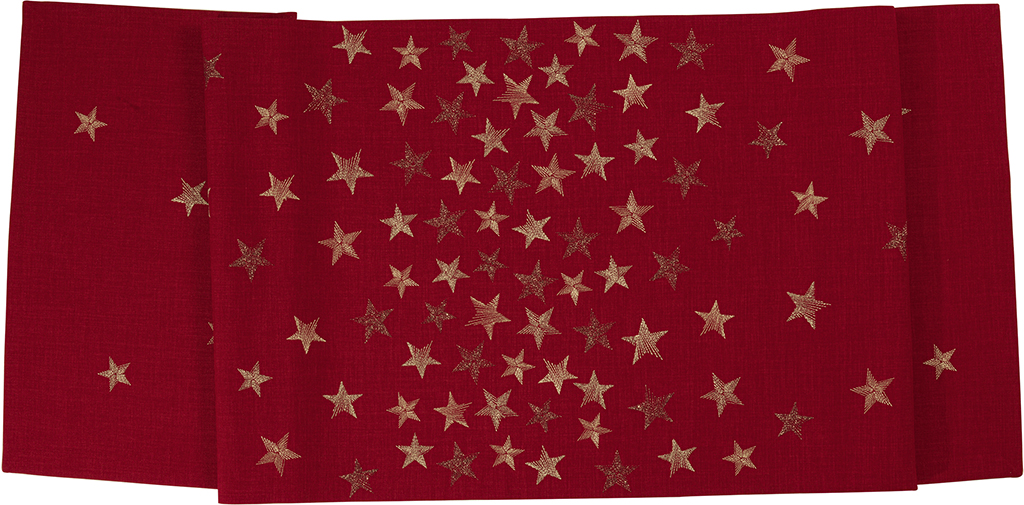 Sander Tischdecke Estelle - Fb. Burgundy